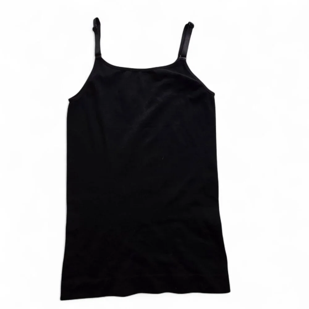 Shapermint Essentials Black Shaping Camisole L/XL Adjustable Straps - Picture 2 of 6